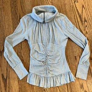 Anthropologie long sleeve fitted jacket.